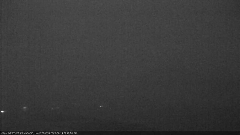 Lake Travis webcam, February 14, 2025 6:45 PM CT