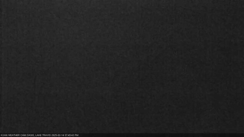 Lake Travis webcam, February 14, 2025 7:45 PM CT