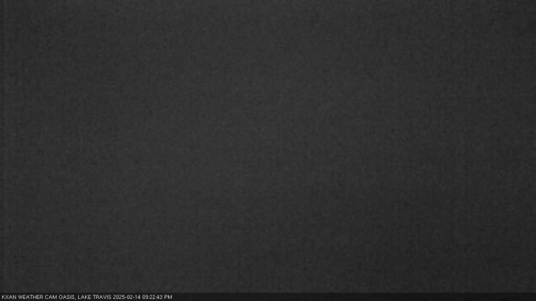 Lake Travis webcam, February 14, 2025 9:25 PM CT