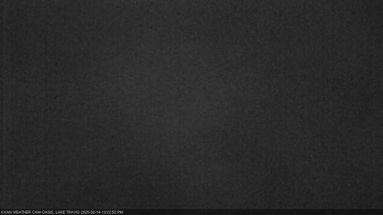 Lake Travis webcam, February 14, 2025 10:25 PM CT
