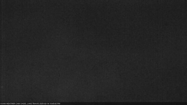 Lake Travis webcam, February 14, 2025 10:45 PM CT