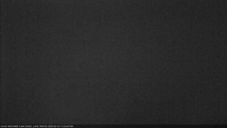 Lake Travis webcam, February 14, 2025 11:25 PM CT
