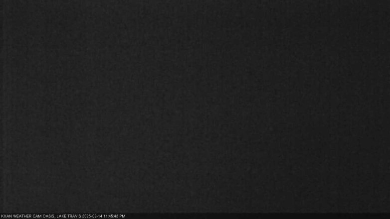 Lake Travis webcam, February 14, 2025 11:45 PM CT