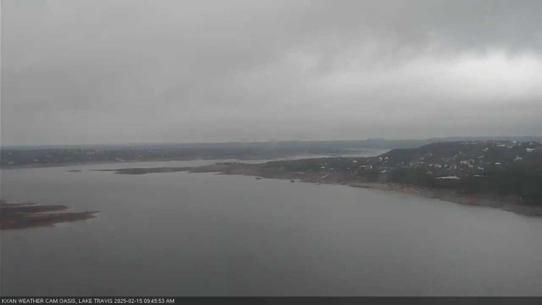Lake Travis webcam, February 15, 2025 9:45 AM CT