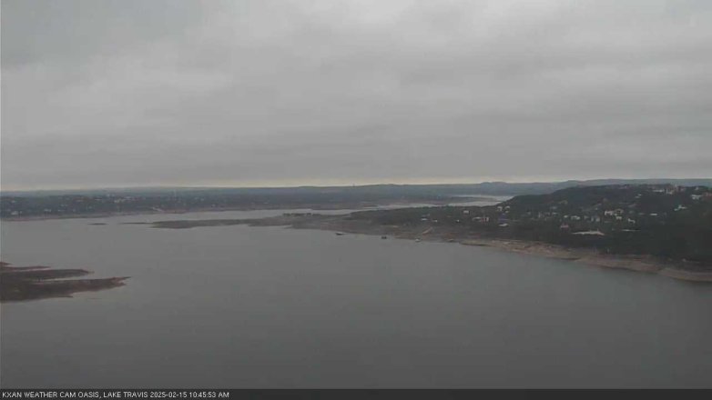 Lake Travis webcam, February 15, 2025 10:45 AM CT