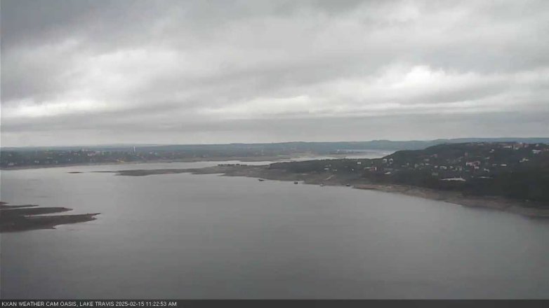 Lake Travis webcam, February 15, 2025 11:25 AM CT