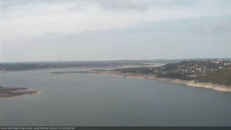 Lake Travis webcam, February 15, 2025 1:00 PM CT