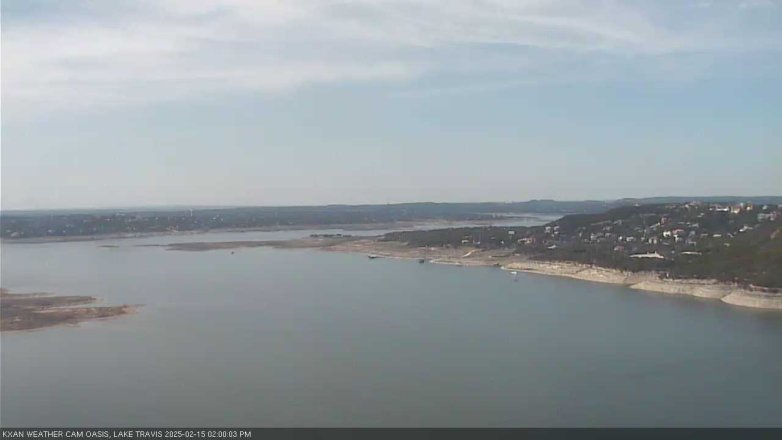 Lake Travis webcam, February 15, 2025 2:00 PM CT