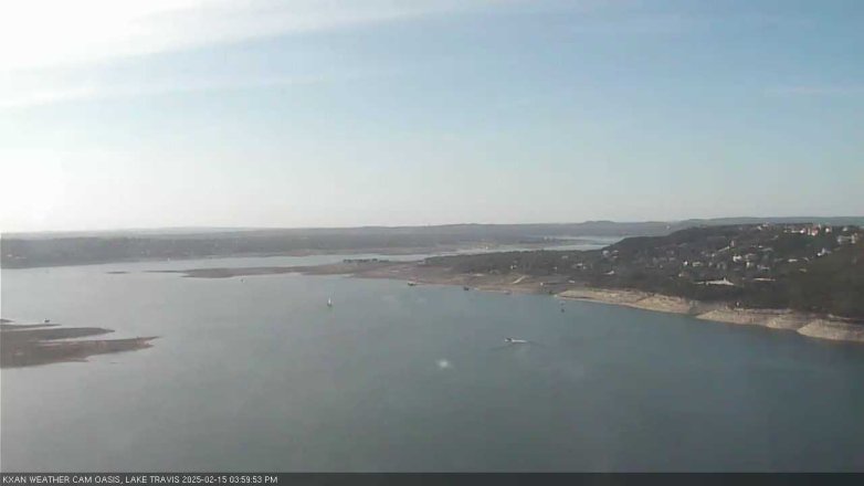 Lake Travis webcam, February 15, 2025 4:00 PM CT
