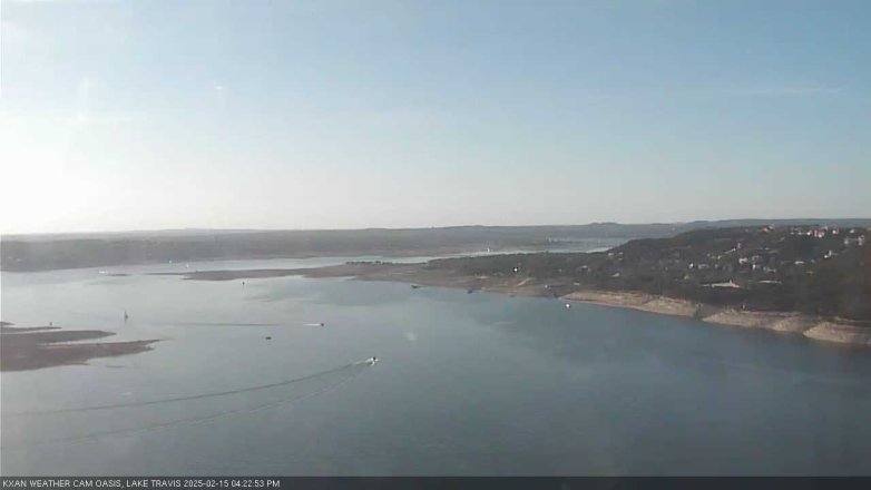 Lake Travis webcam, February 15, 2025 4:25 PM CT