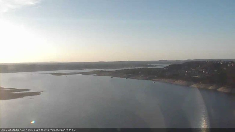 Lake Travis webcam, February 15, 2025 5:25 PM CT