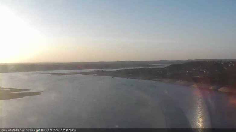 Lake Travis webcam, February 15, 2025 5:45 PM CT