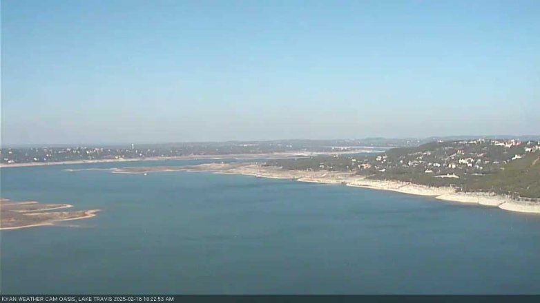 Lake Travis webcam, February 16, 2025 10:25 AM CT