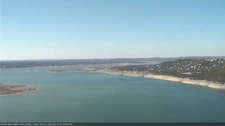 Lake Travis webcam, February 16, 2025 2:00 PM CT