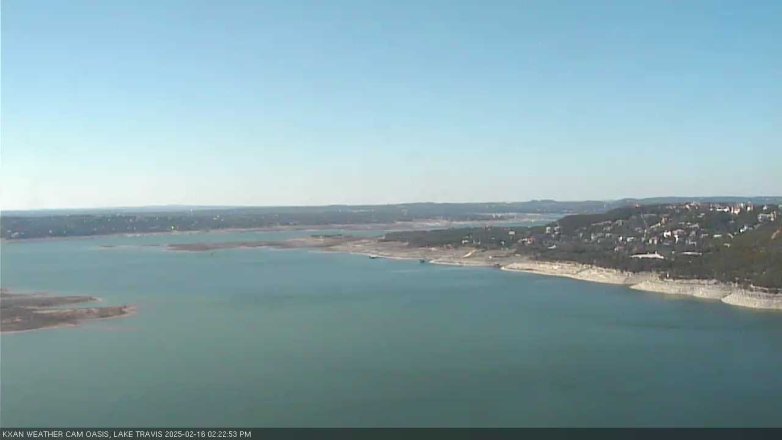 Lake Travis webcam, February 16, 2025 2:25 PM CT