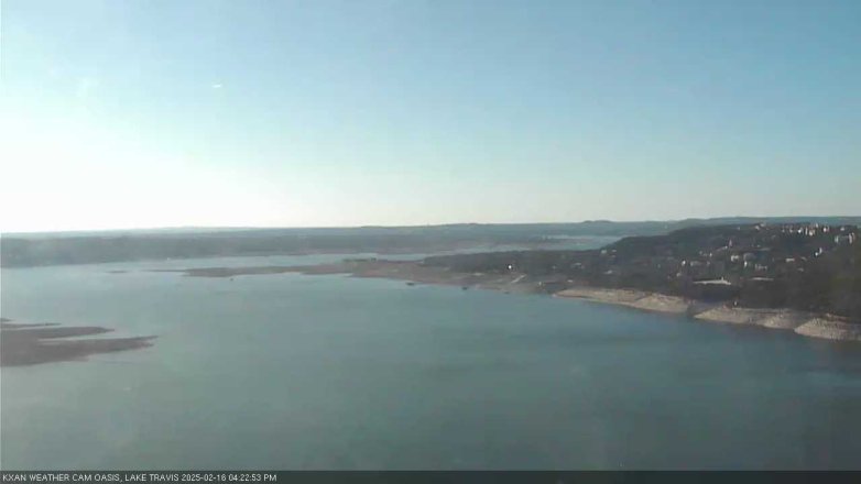 Lake Travis webcam, February 16, 2025 4:25 PM CT