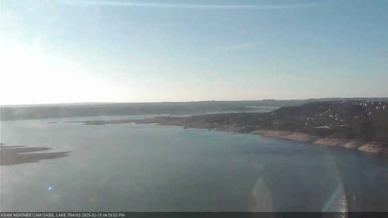 Lake Travis webcam, February 16, 2025 5:00 PM CT
