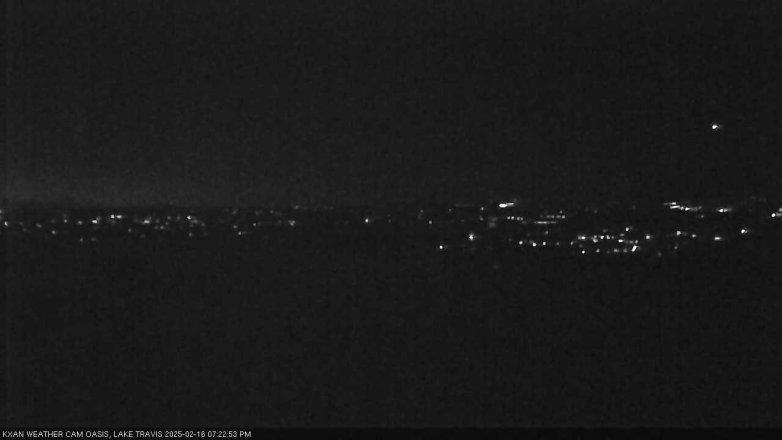 Lake Travis webcam, February 16, 2025 7:25 PM CT