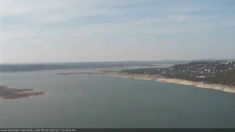 Lake Travis webcam, February 17, 2025 2:00 PM CT
