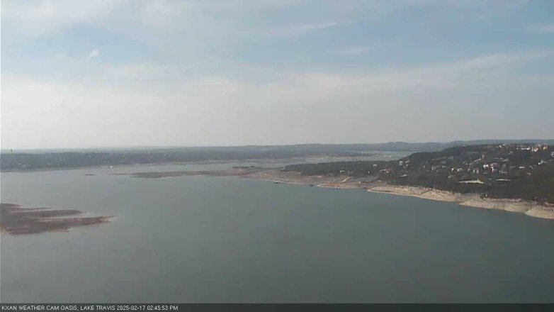 Lake Travis webcam, February 17, 2025 2:45 PM CT