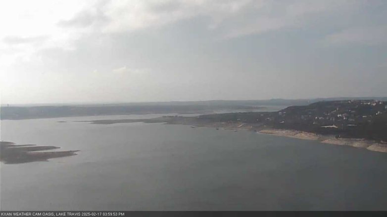 Lake Travis webcam, February 17, 2025 4:00 PM CT
