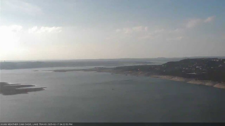 Lake Travis webcam, February 17, 2025 4:25 PM CT