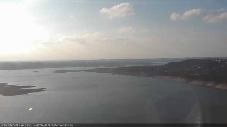 Lake Travis webcam, February 17, 2025 5:00 PM CT