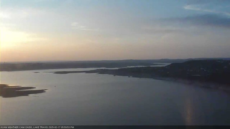 Lake Travis webcam, February 17, 2025 6:00 PM CT