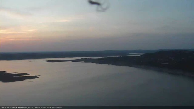 Lake Travis webcam, February 17, 2025 6:25 PM CT