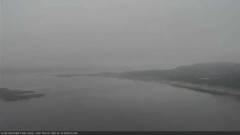 Lake Travis webcam, February 18, 2025 9:00 AM CT