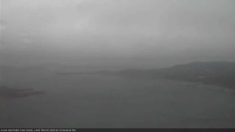 Lake Travis webcam, February 18, 2025 4:45 PM CT