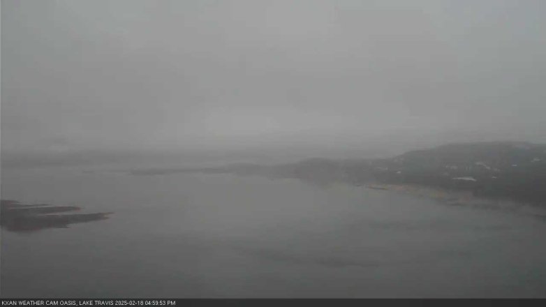Lake Travis webcam, February 18, 2025 5:00 PM CT