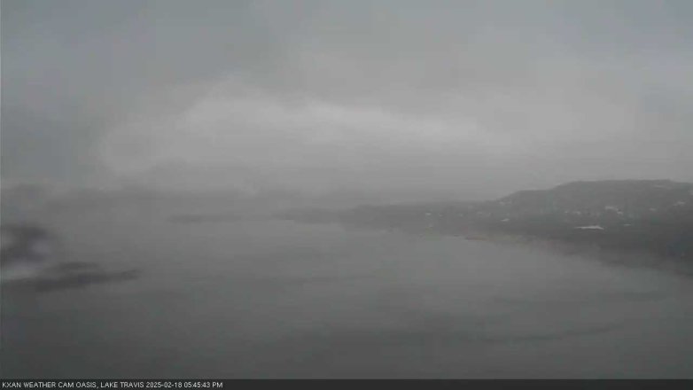 Lake Travis webcam, February 18, 2025 5:45 PM CT