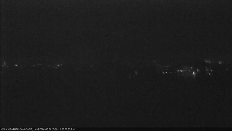 Lake Travis webcam, February 18, 2025 7:00 PM CT