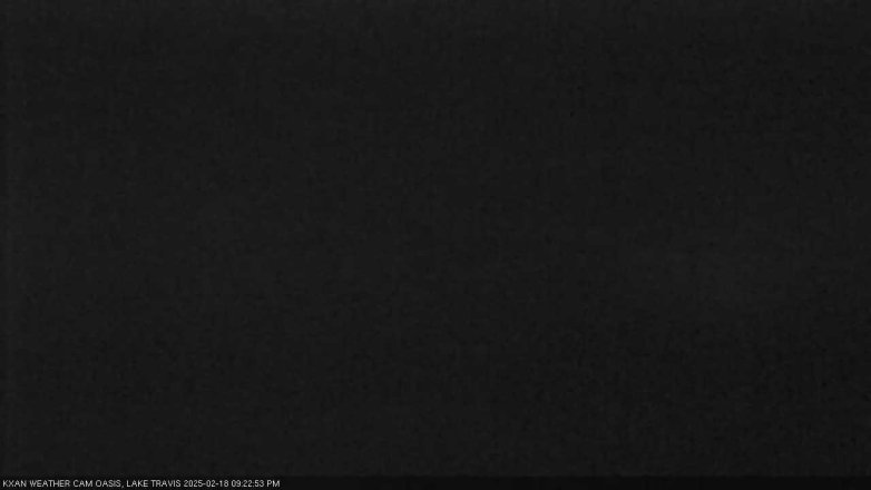 Lake Travis webcam, February 18, 2025 9:25 PM CT