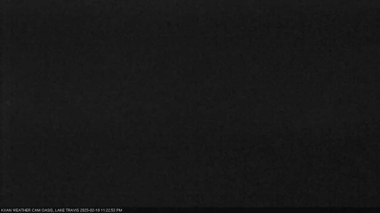 Lake Travis webcam, February 18, 2025 11:25 PM CT