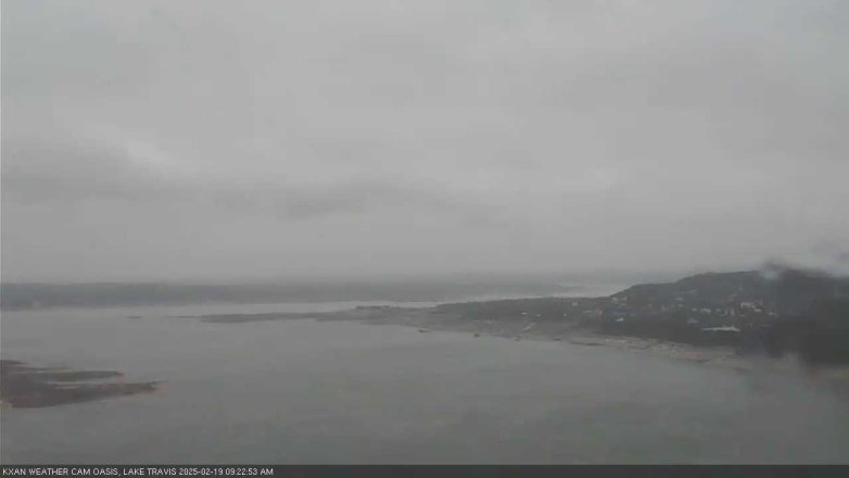 Lake Travis webcam, February 19, 2025 9:25 AM CT