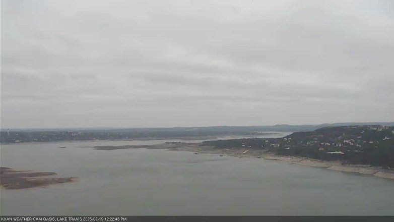 Lake Travis webcam, February 19, 2025 12:25 PM CT