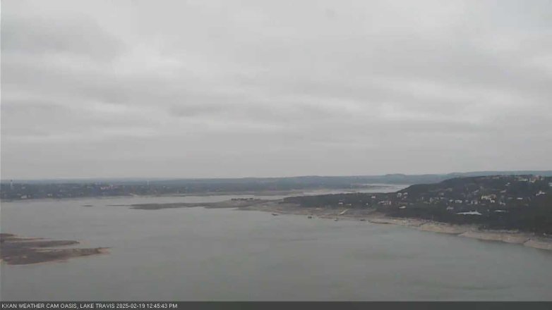 Lake Travis webcam, February 19, 2025 12:45 PM CT