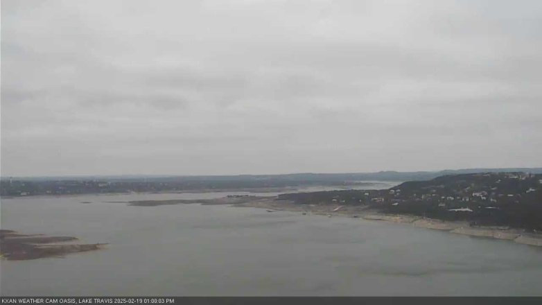 Lake Travis webcam, February 19, 2025 1:00 PM CT