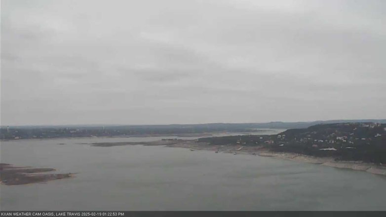 Lake Travis webcam, February 19, 2025 1:25 PM CT