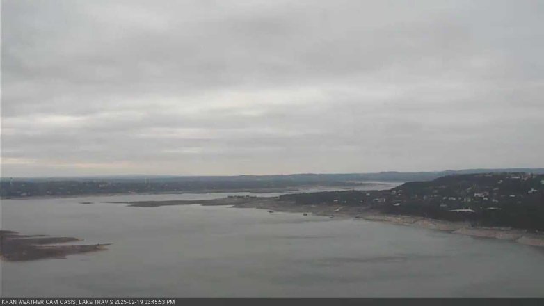 Lake Travis webcam, February 19, 2025 3:45 PM CT