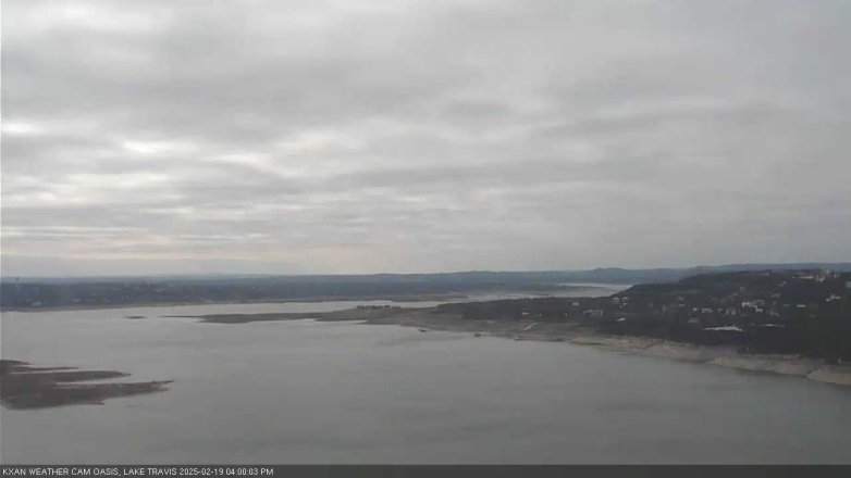 Lake Travis webcam, February 19, 2025 4:00 PM CT