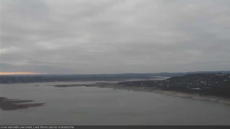 Lake Travis webcam, February 19, 2025 5:00 PM CT