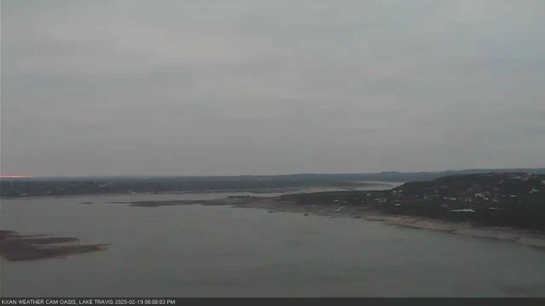 Lake Travis webcam, February 19, 2025 6:00 PM CT