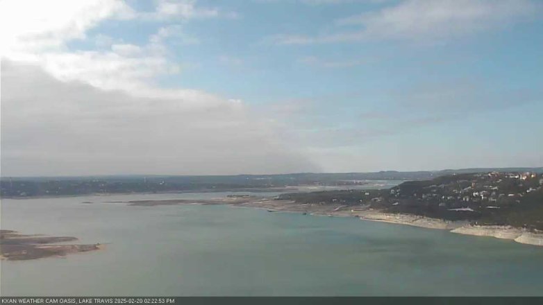 Lake Travis webcam, February 20, 2025 2:25 PM CT
