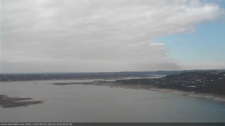 Lake Travis webcam, February 20, 2025 2:45 PM CT