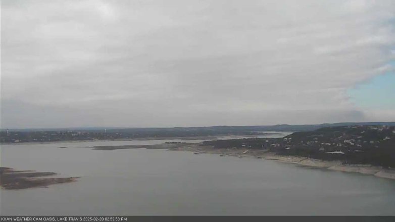 Lake Travis webcam, February 20, 2025 3:00 PM CT