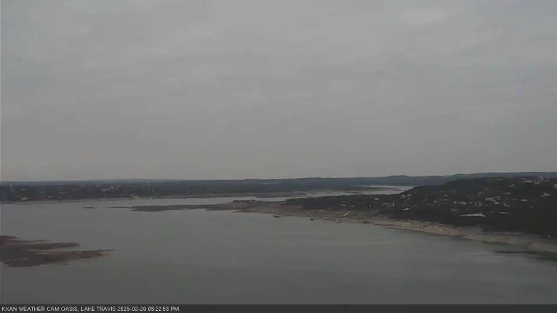 Lake Travis webcam, February 20, 2025 5:25 PM CT