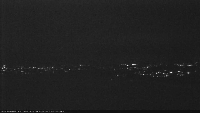 Lake Travis webcam, February 20, 2025 7:25 PM CT